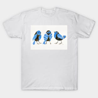 finches blue T-Shirt